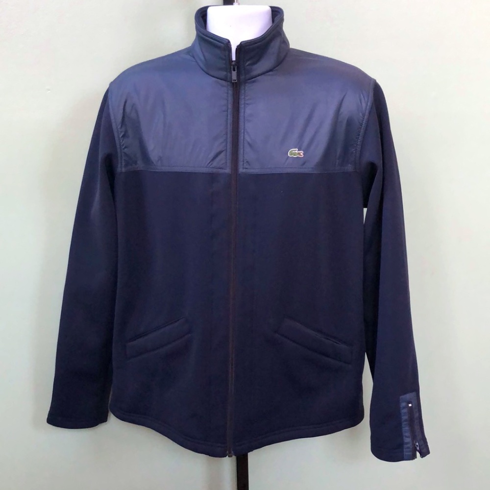 Lacoste Men's Navy Blue Jacket Size 7 / XXL